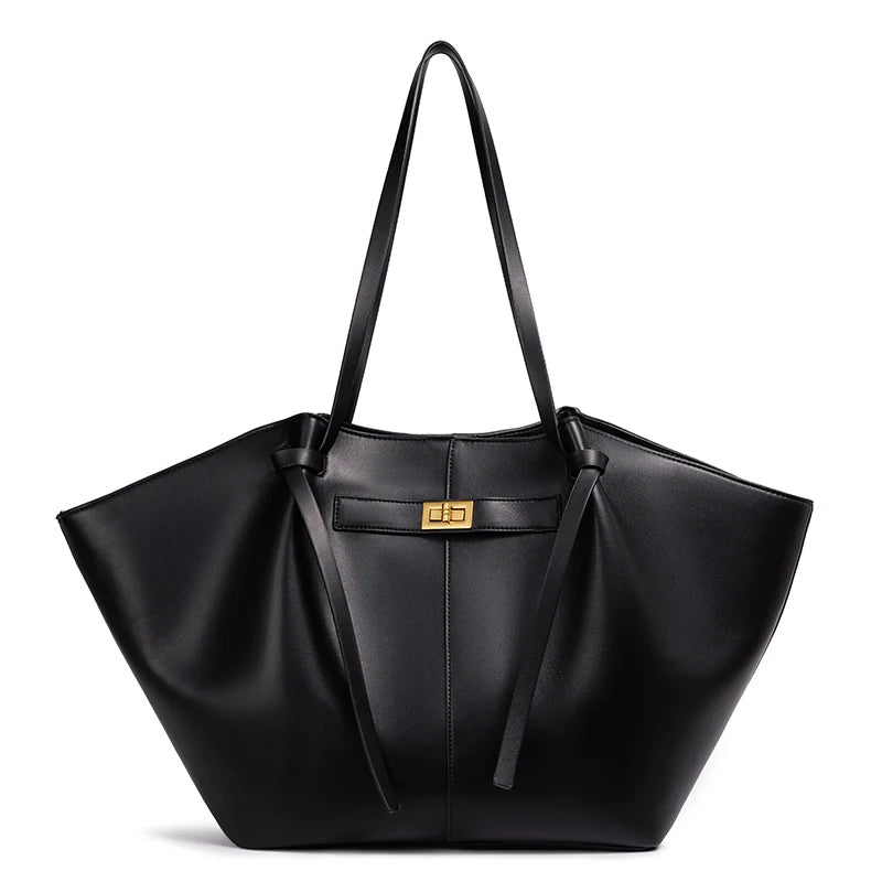 Women's Bat-Shaped PU Leather Handbag – Lightweight Single-Shoulder Crossbody Bag