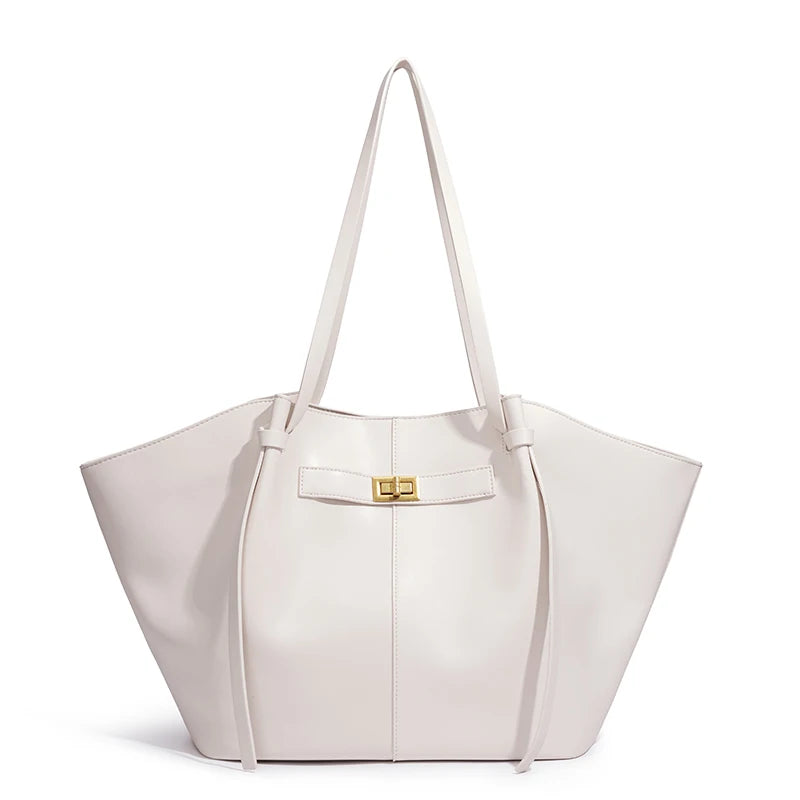 Women's Bat-Shaped PU Leather Handbag – Lightweight Single-Shoulder Crossbody Bag