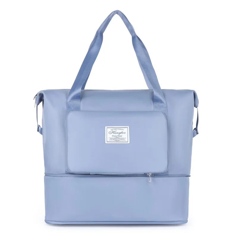 Foldable Travel Duffel – Waterproof Expandable Luggage Organizer