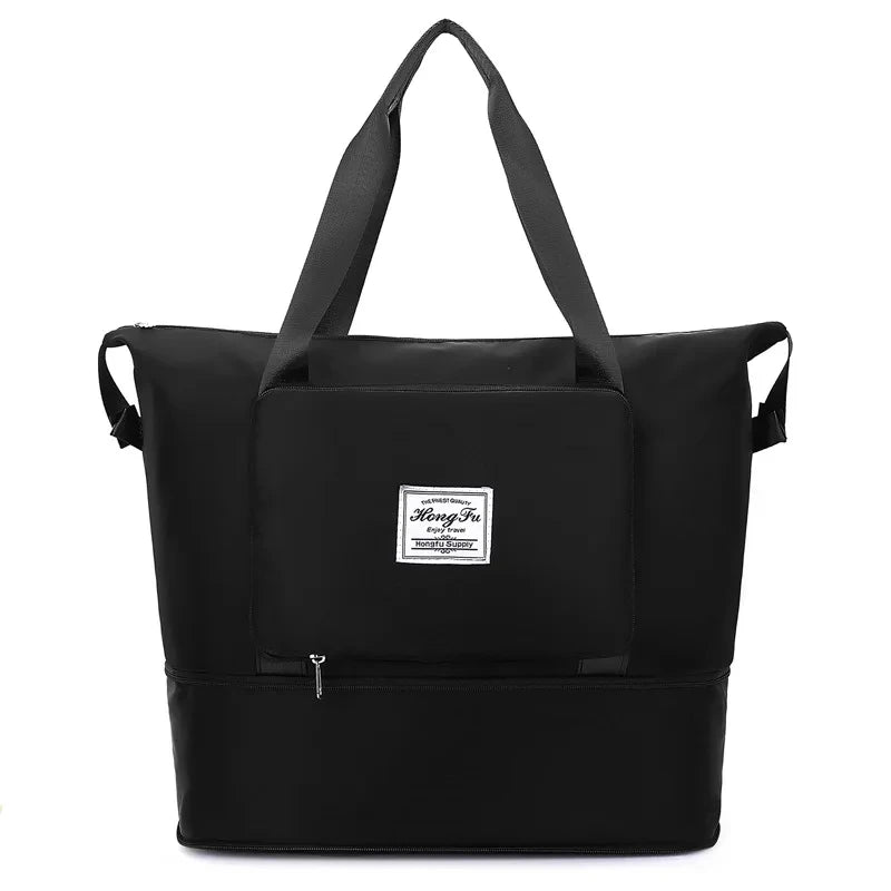 Foldable Travel Duffel – Waterproof Expandable Luggage Organizer