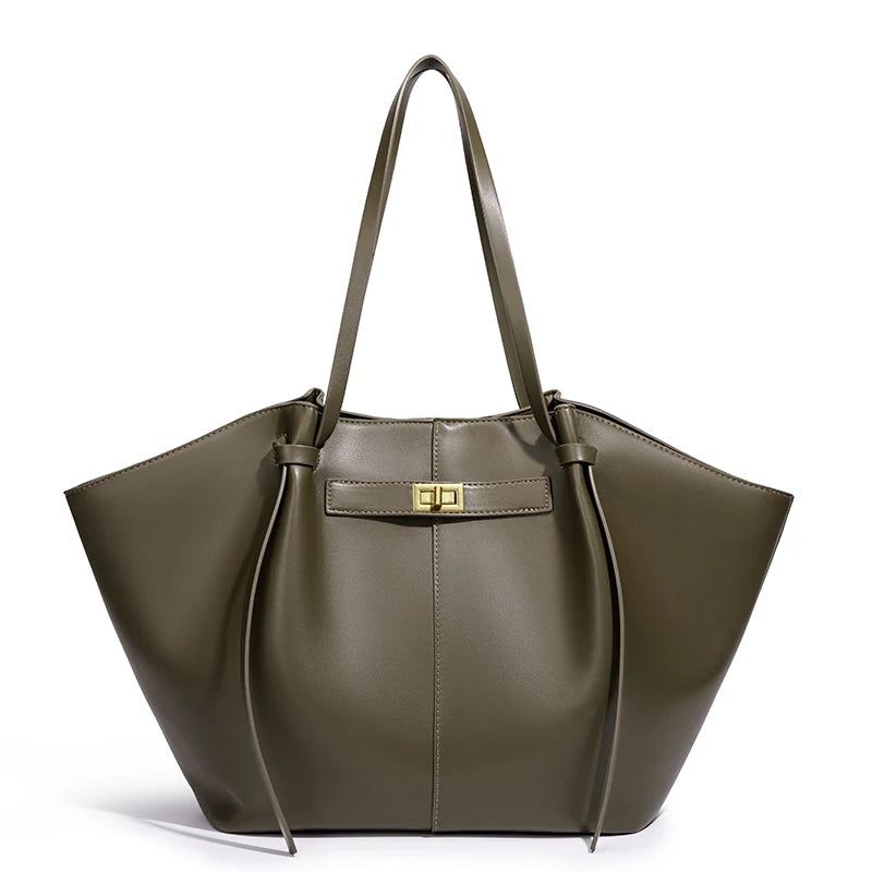 Women's Bat-Shaped PU Leather Handbag – Lightweight Single-Shoulder Crossbody Bag