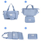 Foldable Travel Duffel – Waterproof Expandable Luggage Organizer