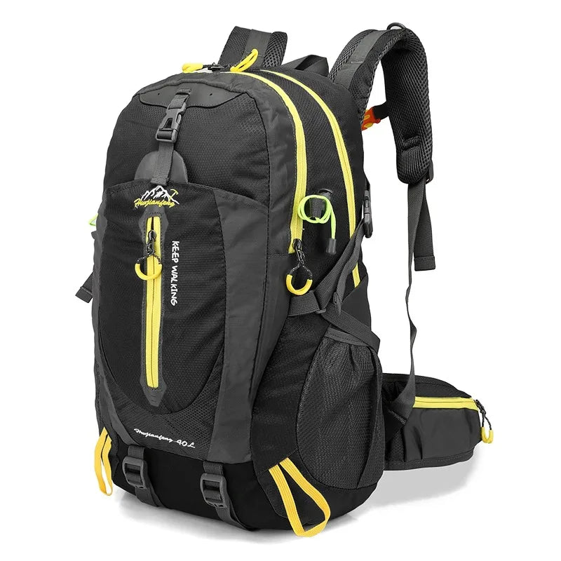 40L Water-Resistant Hiking Backpack – Trekking & Camping Daypack