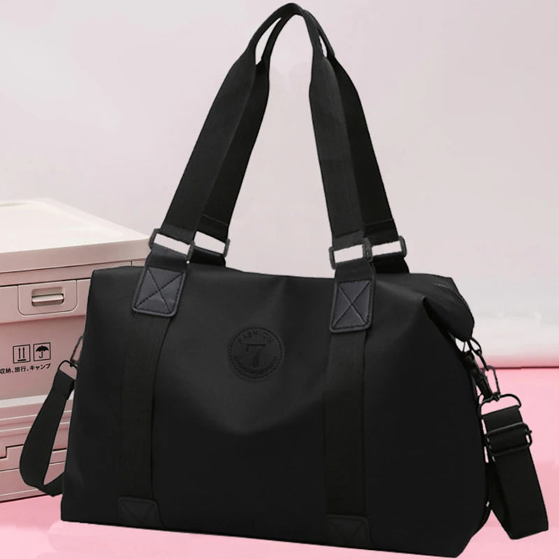 Nylon Crossbody Sling Bag – Lightweight Zipper Purse for Women