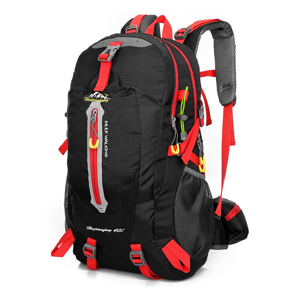 40L Water-Resistant Hiking Backpack – Trekking & Camping Daypack