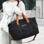 Men's Travel Duffle Bag – Oxford Fabric Gym & Weekender Bag