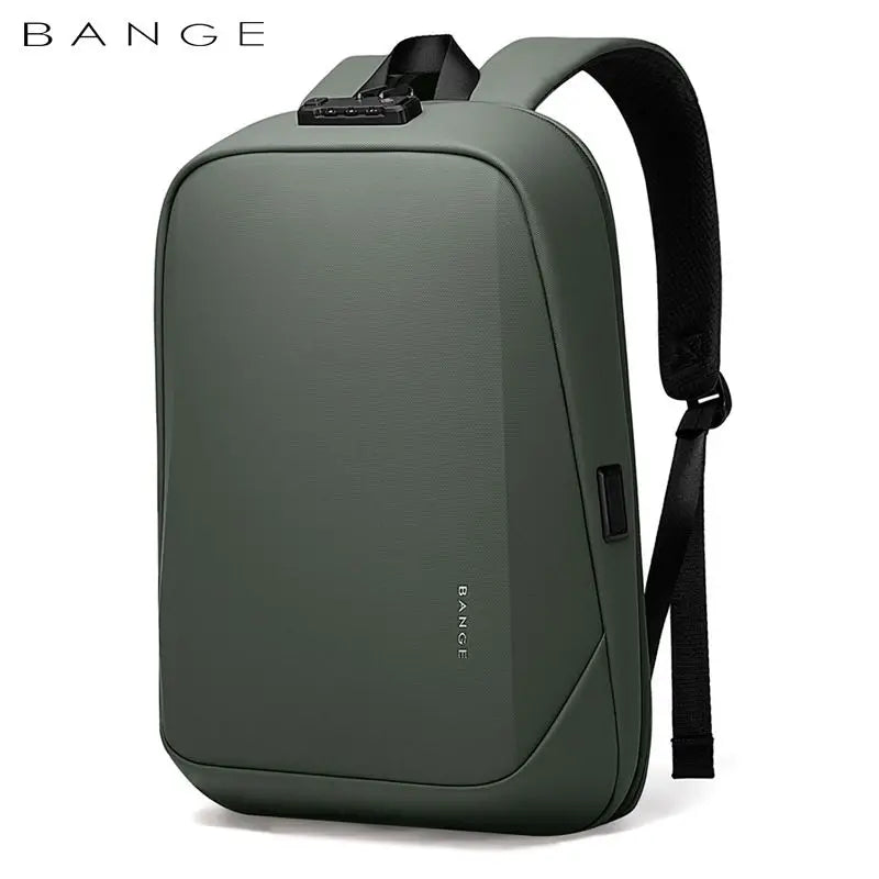 BANGE Men's Anti-Theft Backpack – Waterproof 20-35L Laptop Bag