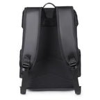 PU Leather Travel Backpack – 20-35L Student & Commuter Laptop Bag