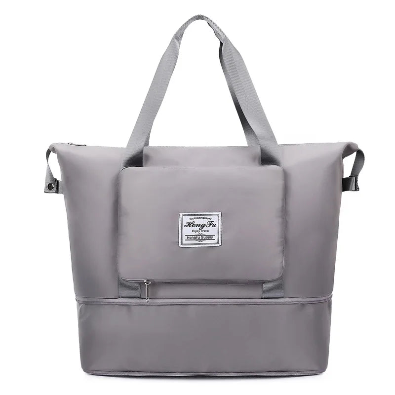 Foldable Travel Duffel – Waterproof Expandable Luggage Organizer