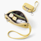 Personalized Name Mini Wristlet Purse – PU Leather Zip Pouch