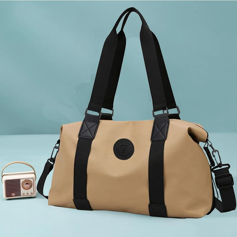 Nylon Crossbody Sling Bag – Lightweight Zipper Purse for Women