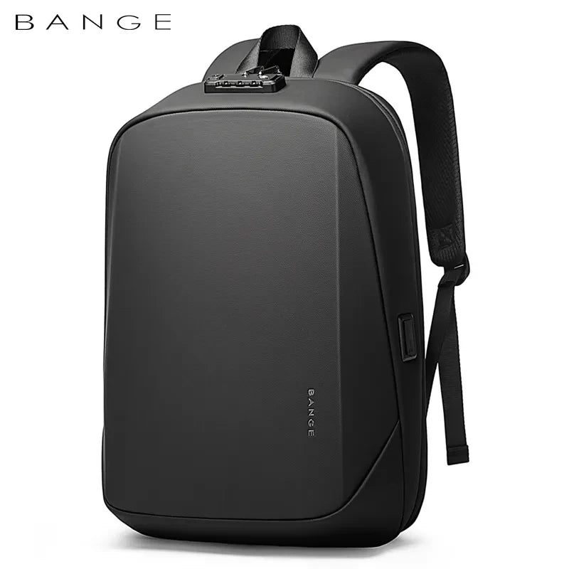 BANGE Men's Anti-Theft Backpack – Waterproof 20-35L Laptop Bag
