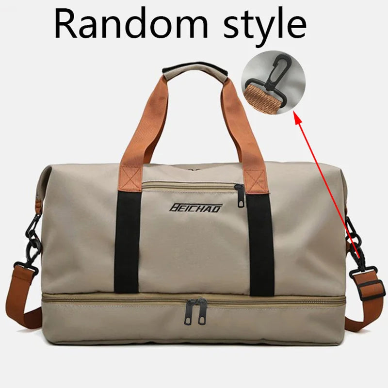 Men's Travel Duffle Bag – Oxford Fabric Gym & Weekender Bag