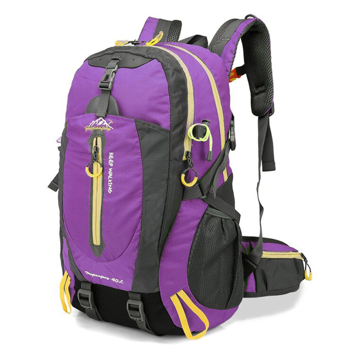 40L Water-Resistant Hiking Backpack – Trekking & Camping Daypack