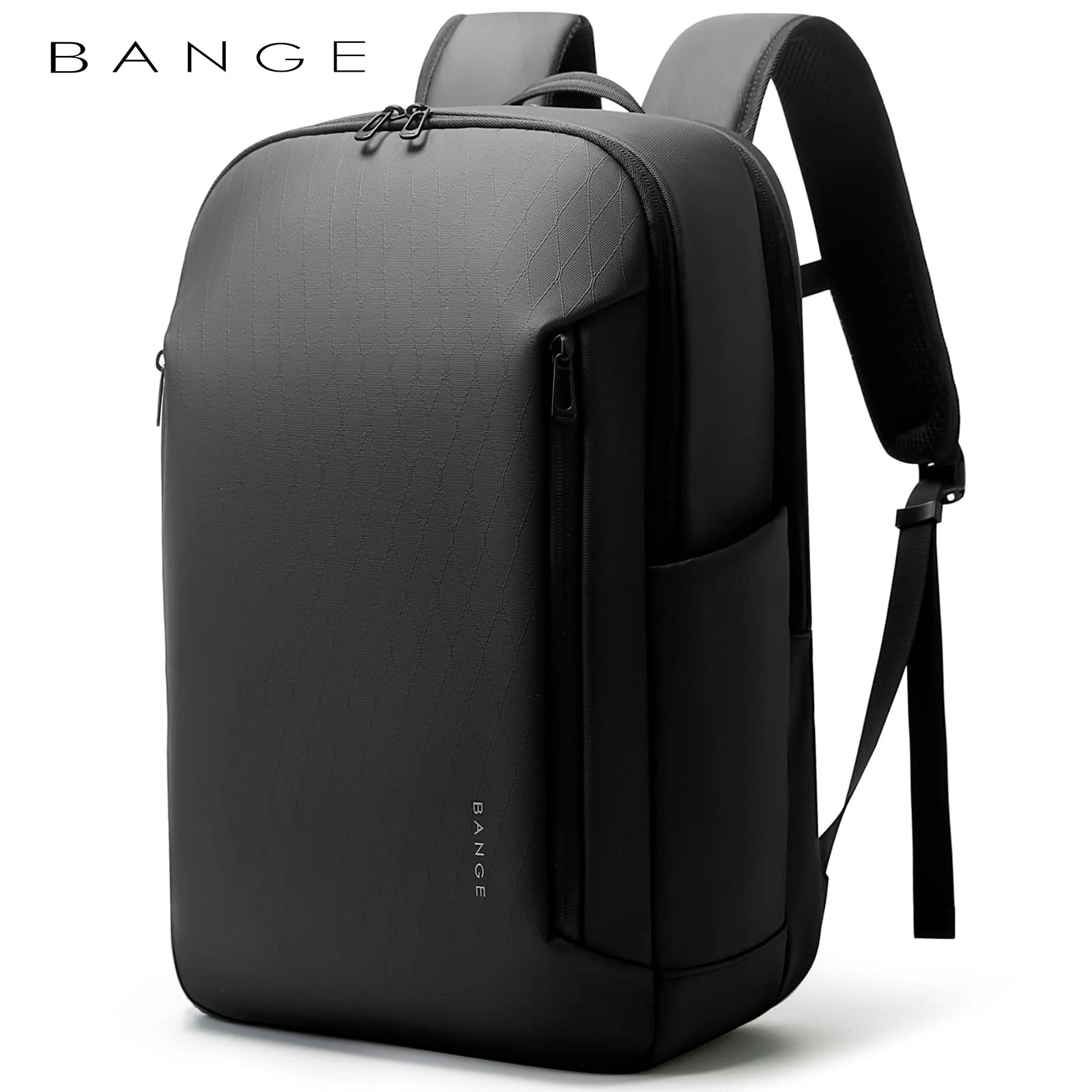 Bange Men's Backpack – Water-Resistant 15.6" Laptop Bag with YKK Zippers