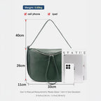 Zency Soft Leather Hobo Bag – Women's Work & Travel Shoulder Bag