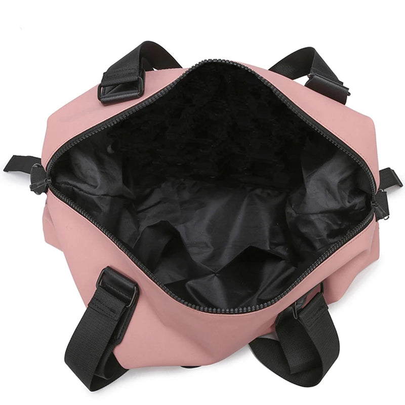 Nylon Crossbody Sling Bag – Lightweight Zipper Purse for Women