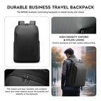 Bange Men's Backpack – Water-Resistant 15.6" Laptop Bag with YKK Zippers