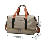 Men's Travel Duffle Bag – Oxford Fabric Gym & Weekender Bag