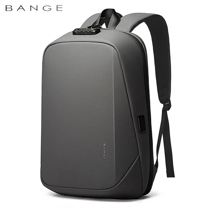 BANGE Men's Anti-Theft Backpack – Waterproof 20-35L Laptop Bag